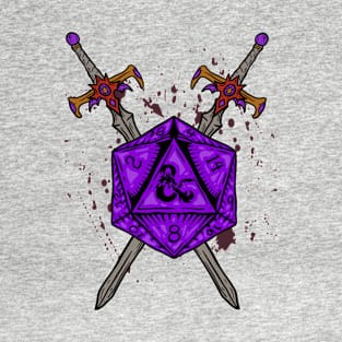 D&D DICE AND SWORDS T-Shirt